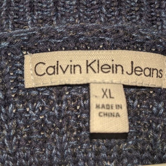 Men's Calvin Klein Jeans Sweater Size XL - Picture 2 of 3
